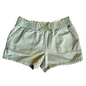 Oshkosh B'Gosh 6/6x girls green cotton shorts